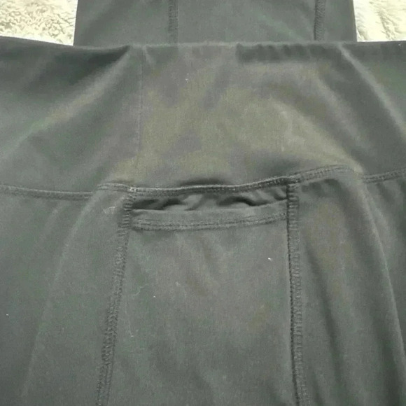 LIVI Black High Rise Flare Leggings - Picture 5 of 7